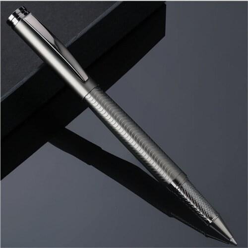 Luxury high quality 357 Gray line Colour School student office Medium Nib Rollerball pen New