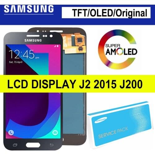 TFT/OLED 5.0" LCD Display for Samsung Galaxy J2 2015 J200 J200F J200H J200Y Touch Screen Digitizer Assembly Repair Parts