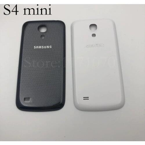 Phone Housing Rear Battery Door For Samsung Galaxy S4 Mini i9190 i9195 i9192 Back Battery Cover Housing Replacement