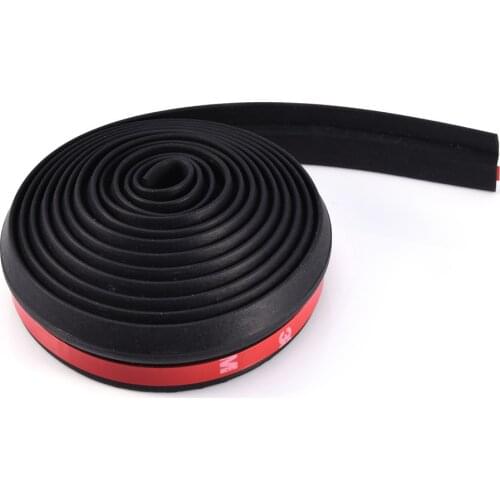 1M 2M Car Door Seal Strip Rubber Type P Z Big D Waterproof Trim Sound Insulation Soundproof Strip Car Accessories