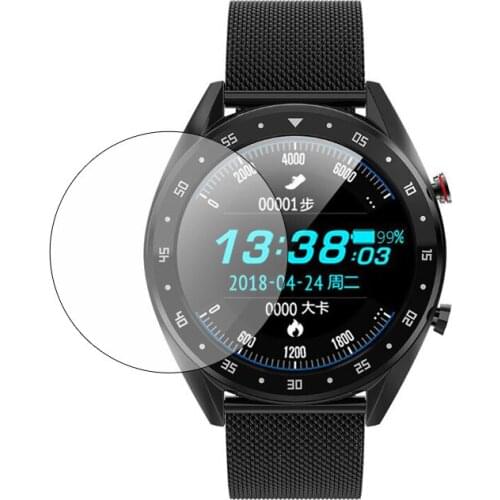 3pcs Clear Transparent Protective Film Guard For Tornstic Greentiger L7 Smart Watch Screen Protector Cover Smartwatch Protection