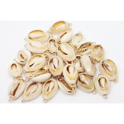 5Pcs Narural Shell Pendant Phnom Penh Shells Incision Shells Of DIY Craft Accessories For Necklace Or Earrings Whosale Price