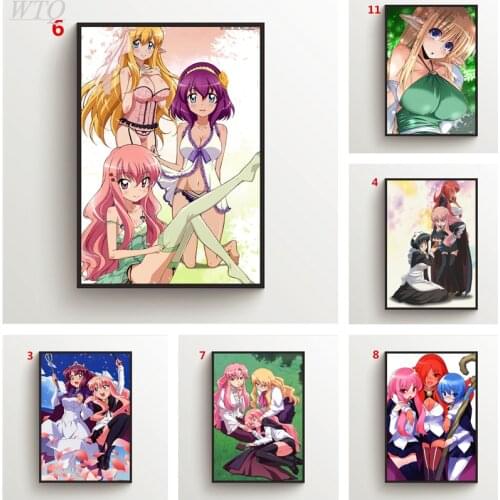 The Familiar of Zero Louise Anime Posters Wall Poster Canvas Painting Wall Decor Posters and Prints Wall Art Picture Home Decor