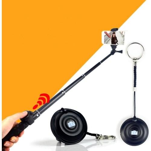 Bluetooth Remote Control Button Wireless Controller Self-Timer Camera Stick Shutter Release Phone Monopod Selfie For iOS Android