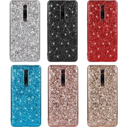 For Xiaomi Redmi K20 Pro Case Luxury Hard PC Shining Glitter Slim Protective Back Cover case for xiaomi redmi k20 k20pro shell