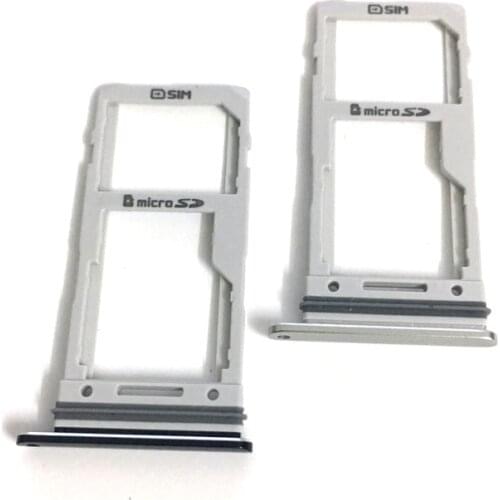 For LG G7 G710 Sim & SD Card Reader Holder Tray Slot With Waterproof Container Replacement