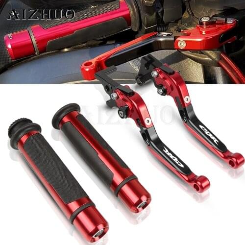 For Honda CBR600RR CBR 600RR CBR600 RR CBR 600 RR 2007-2018 Motorcycle CNC Adjustable Foldable Brake Clutch Lever Handle Grips