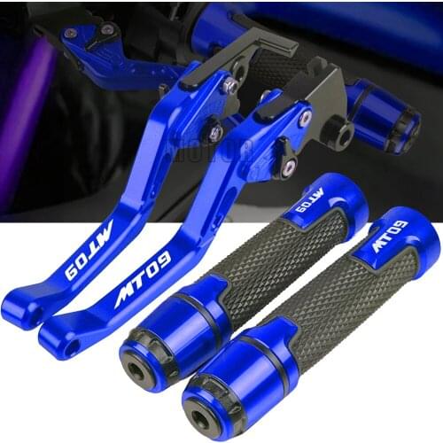 For Yamaha MT09 MT-09 2013-2021 2015 2016 2017 2018 2019 2020 Motorcycle Brake Clutch Levers Handlebar Knobs Handle Hand Grips