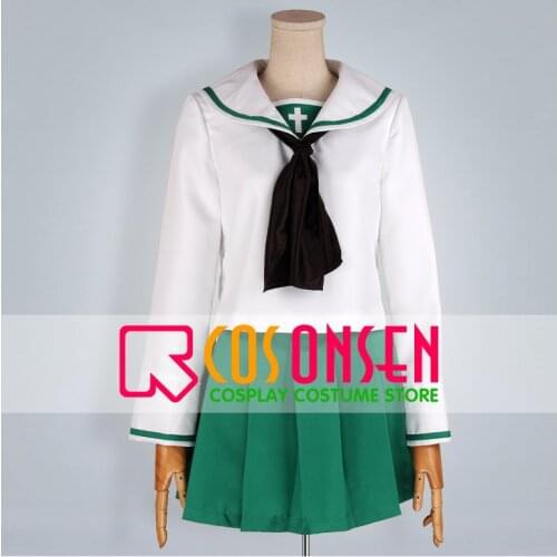 COSPLAYONSEN Girls und Panzer Miho Nishizumi Cosplay Costume Oarai Girls High School Uniform Any Size