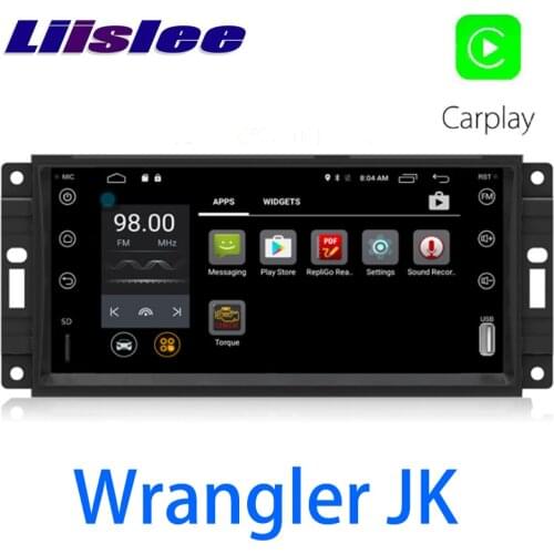 LiisLee Car Multimedia GPS HiFi Audio Radio Stereo For Jeep Wrangler JK J8 2007~2018 Original Style Navigation NAVI