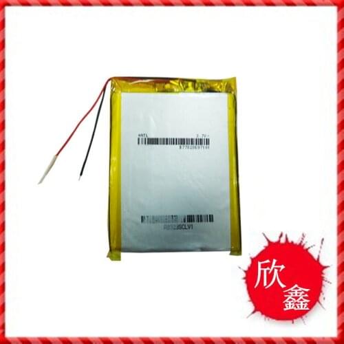 DIY MP4 battery navigation battery 305573 A+ polymer 1200mAh thin flat battery Rechargeable Li-ion Cell