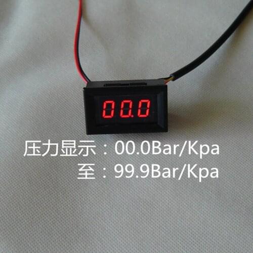 Pressure Gauge with Digital Display Small Breadboard Installation Pressure Gage Accu Pneumatic Shock Absorber Digital Pressure