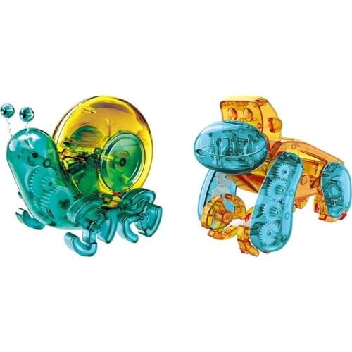 Solar Assembly Toy Kit Kids Educational DIY Powered Toys Robot Puzzle Assembly Toys High-Quality ABS Plastic