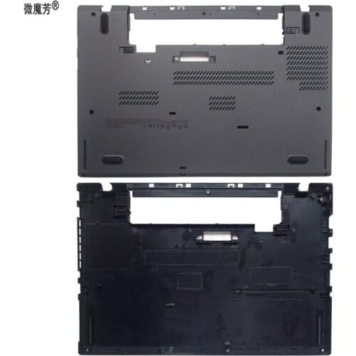 New lower case for Lenovo for Thinkpad T450 Bottom Base Cover Case W/ Dock 01AW567 00HN616 black with docking