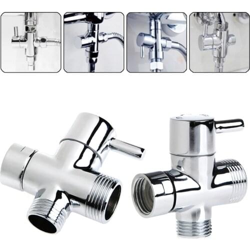 New T-adapter 3 Ways Valve For Diverter Bath Toilet Bidet Sprayer Shower Head