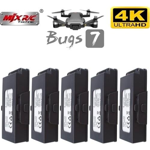 Original MJX B7 battery 7.6V 1500mAh Drone battery for MJX bugs B7 4K drone 7.6 V 1500 mAh Battery Accessories 1/2/3/4/5Pcs/Sets