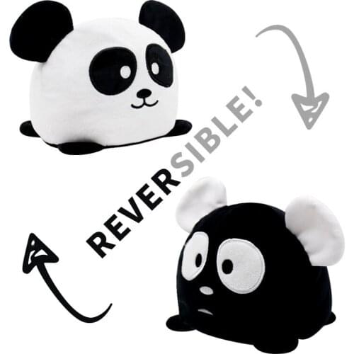 Plush Toy Dog Squeaker Chew Training Pet Toy Dog Puzzle Reversible Flip Pets Products Kids Toys Birthday Gift for Girlfriend