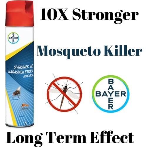 Professional Bayer 10X Effective Mosqueto Killer Mosqueto Repellent Spray Mosqueto Trap Fly Killer