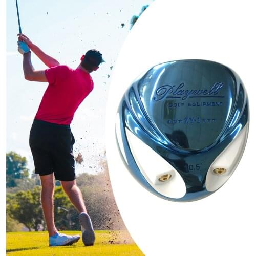Professional Titanium Alloy Adjustable 460cc Golf Driver Right Hand Blue 70 Degree Wedge Golf Driver Wood