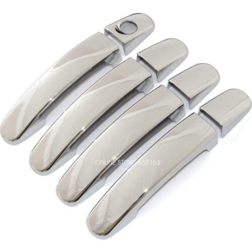 Car Styling ,Chrome Door Handle Cover Trim Fit For Ford Focus 2 MK2 II Focus 3 MK3 III C-Max Kuga