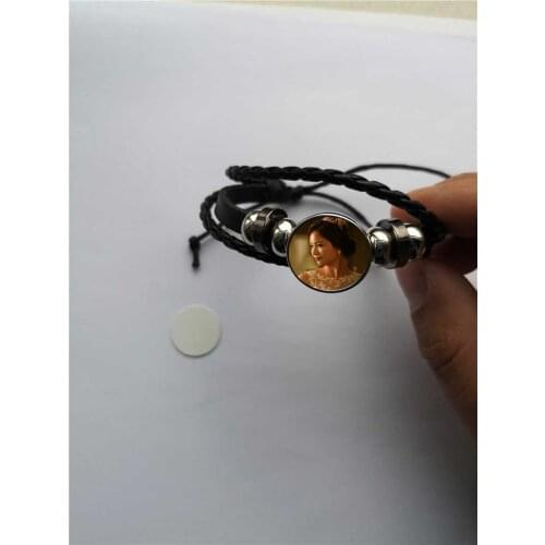 Sublimation blank rope bracelet hot transfer printing bracelets jewelry customized diy gifts new style 15pcs/lot