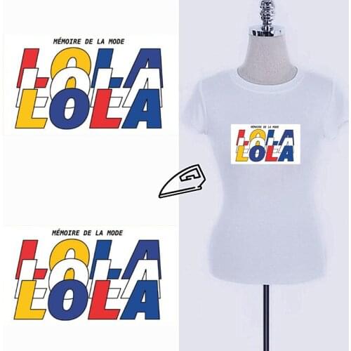 Iron On Patches for clothing Painting 200mm Color Biker Patch Heat Transfer Clothes Red Stickers Picture Diy Strange Things