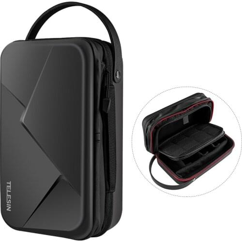 Waterproof Action Camera Case Carrying Storage Box Bag Extensible for GoPro Hero 5/6/7/8 Black/DJI Osmo/Insta360 One R/One X