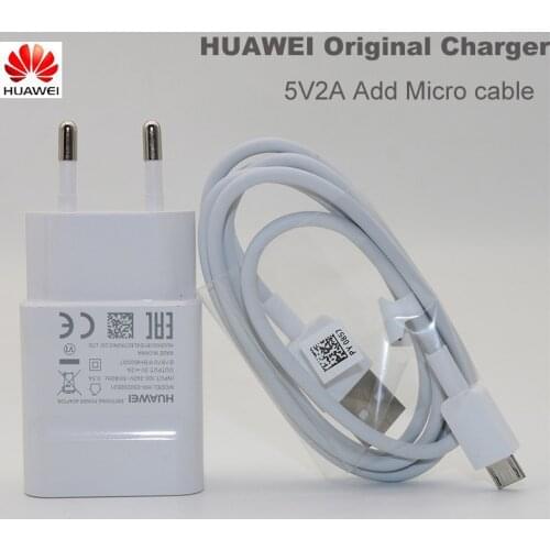 Huawei 5V2A charger EU Fast Charge power adapter usb micro cable for p9 8 lite honor 8x 7x y6 y7 y9 2019 p smart z 2019