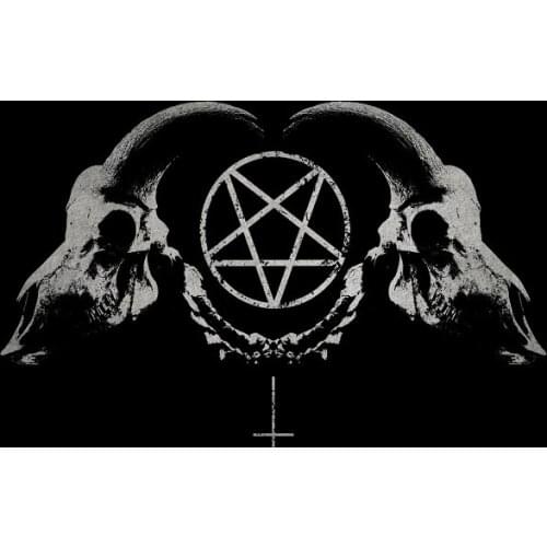 Halloween Towel Horror Gothic Satan Skull Microfiber Bath Towel serviette de plage toalha Sport Travel Towels Adult Beach Towel