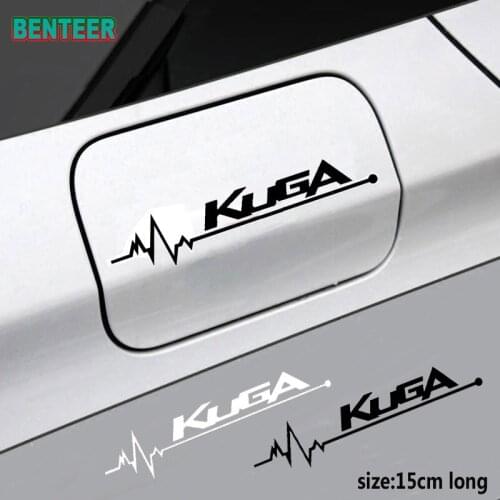 1PC car tank cap sticker for Ford Kuga