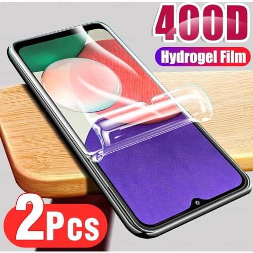 2Pcs Protective Film For Samsung Galaxy A22 A 22 Soft Hydrogel Film samsun A22 A32 A42 A52 A72 4G 5G A21 A21S HD Film Not Glass