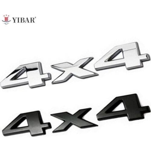 4x4 Four Wheel Drive Car Sticker Logo Emblem Badge Decals Car Styling Accessorie