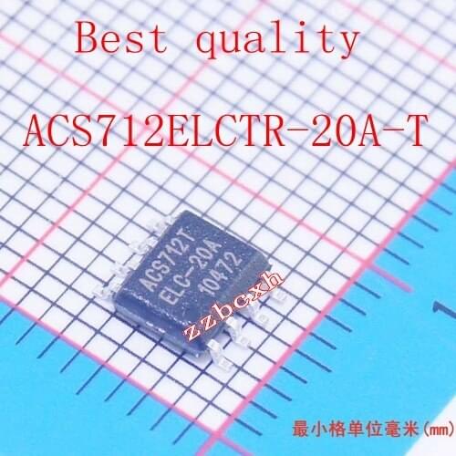 5PCS/LOT New original ACS712ELCTR-20A-T SOP-8