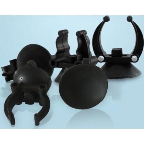 5pcs Suction Cup Sucker Clip for Aquarium Heating Rod Heater, Black Fixed Sitting Holder settle Wire Pipe LED Light to tank wall