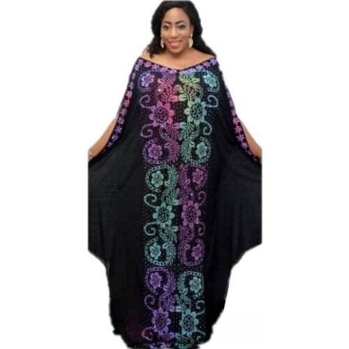 African Dresses for Women Dashiki Diamond African Clothes Sexy Boubou Africaine Robe Super Size Skirts Bazin Riche Africa Dress