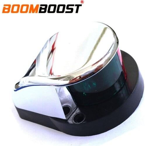 Bow-shaped side light Red Green for Boat Marine Yacht 1 PC LED Navigation Light Bi-Color Lamp zinc alloy