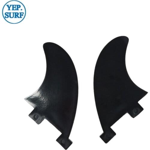 Surfboard Double Tabs GL Fin Black Plastic SUP Board Surf Fins Double Tabs de Surf Fins Good Quality Free Shipping