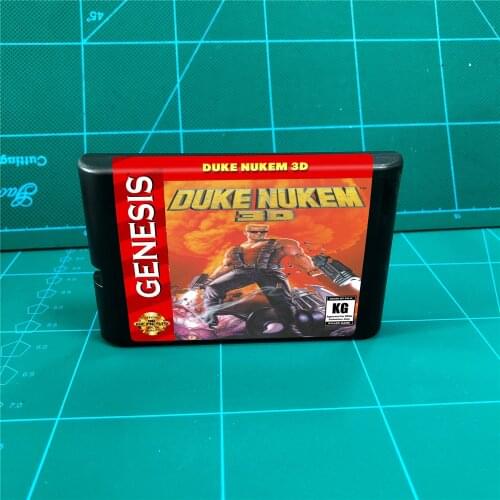 Duke Nukem 3D - 16 bit MD Games Cartridge For MegaDrive Genesis console
