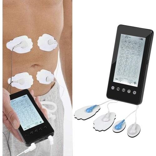 Tens Unit Muscle Stimulator Machine Electrostimulation for Pain Relief and Therapy Management Rechargeable Electrotherapy Device