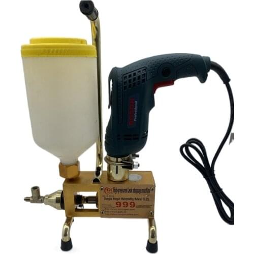 Epoxy injection pump Epoxy / Polyurethane foam Grouting Machine Steel HosePolyurethane crack 999 high quality 810/910/1300W