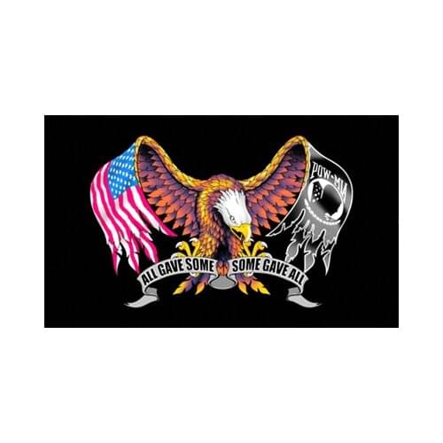 90x150 CM US army flag make American great pow mia eagle Flag for Decoration