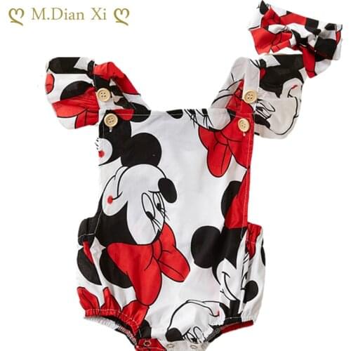 Summer Newborn Baby Girl Clothes Kids Girls Jumpsuit Floral Straps Halter One Piece Rompers Overalls Casual Outfits 0-24M