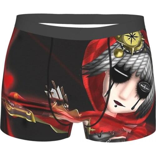 Identity V Asymmetrical Horror Game Give Me Your Love Underpants Homme Panties Mens Underwear Ventilate Shorts Boxer Briefs