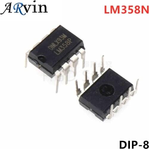 10PCS LM358N DIP8 LM358P DIP LM358 DIP-8 new and original IC Chipset