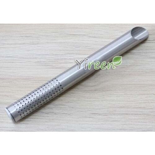 Wholesale price! 1pcs/lot Export Germany Tea Filters 304 Stainless Steel Tea Sticks, Long Tea Infuser Strainer color box packing