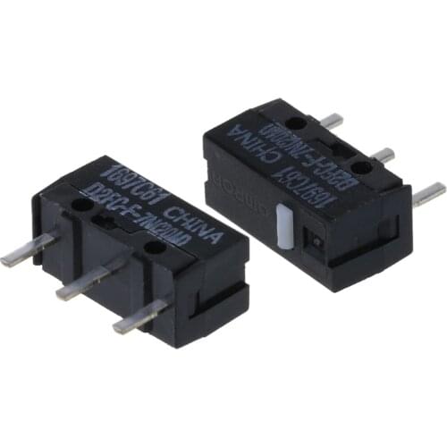 2Pcs Original Mouse Micro Switch D2FC-F-7N 20m for logitech