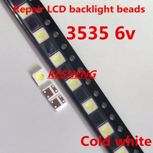 SHARP LED TV Application LCD Backlight for TV LED Backlight 1.2W 6V 3535 3537 Cool white GM5F20BH20A 1500PCS