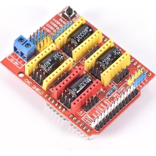 1P A4988 Driver Board Motor Driver Kit Shield+A4988 Stepper Motor Drivers For UNO R3 For Arduino 3d Print Accessories