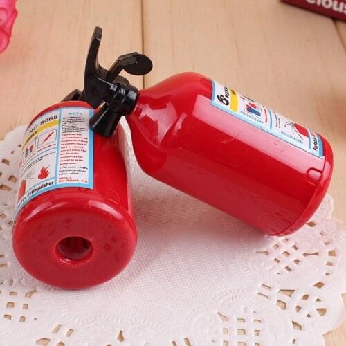 3pcs Stationery Fire Extinguisher w53 Student Supply for w17 Prizes Kidss Gift Pencil Sharpener