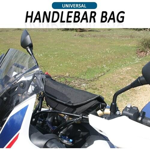 Universal Motorcycle Front Handlebar Storage Bag Universal Waterproof Front Fork Pouch Electric Car Bicycle Handlebar Bag